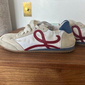 Loewe Ballet Runner in nylon and calfskin, size 40 in very good condition